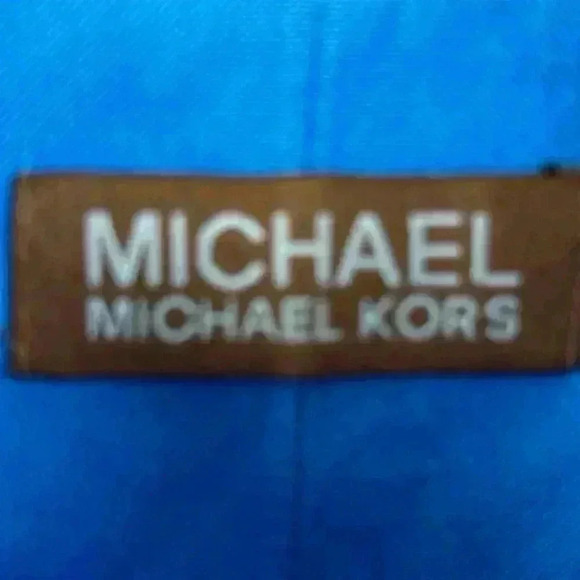 Michael Kors Men's Blue Long Sleeve Button-Down Shirt Size L Casual - Picture 7 of 10